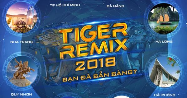 Dàn sao khủng hội tụ tại Tiger Remix 2018