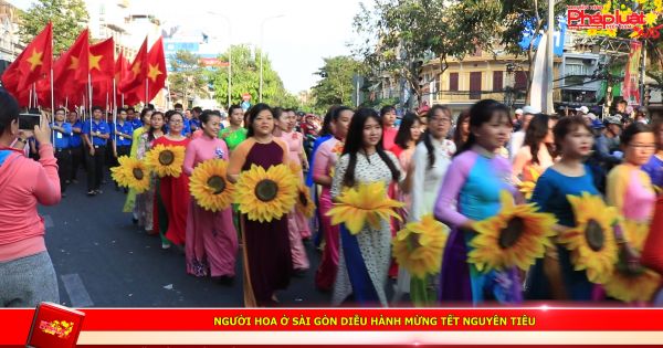 Người hoa ở Sài Gòn diễu hành mừng tết Nguyên Tiêu