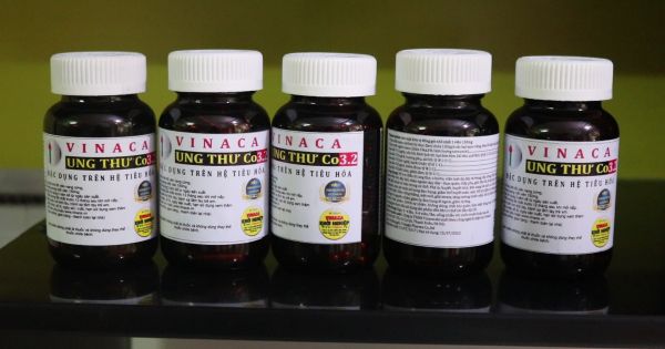 TP HCM: Phát hiện cơ sở bán thuốc chữa ung thư từ bột than tre Vinaca