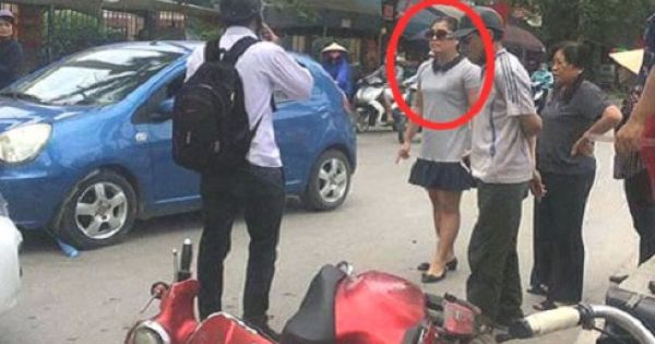 Nữ tài xế tuyên bố “mạng người không quan trọng” khi va chạm là Chánh văn phòng Đảng ủy