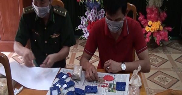 Vác bao tải 48.000 viên ma tuý đưa vào Việt Nam