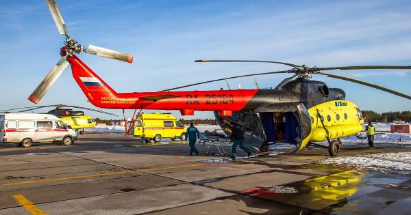 Rơi trực thăng Mi-8 tại Nga, toàn bộ hành khách thiệt mạng