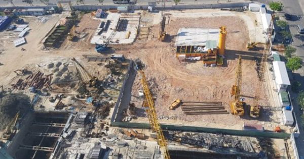 Đà Nẵng: Phát hiện một dự án cao ốc của Công ty CP Kim Long Nam có 4 ống xả thải “chui”