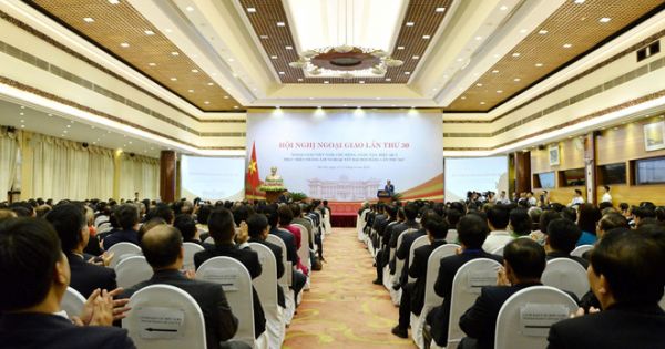 Hà Nội: Khai mạc Hội nghị Ngoại giao toàn quốc lần thứ 30