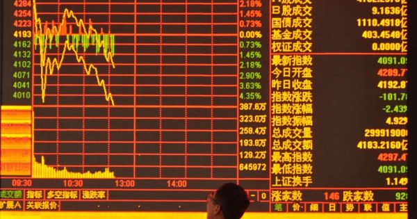 Thị trường chứng khoán châu Á sụt giảm