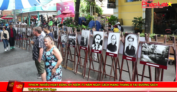 TP HCM: Nhiều hoạt động kỷ niệm 73 năm ngày cách mạng tháng 8 tại đường sách