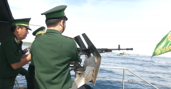 Lực lượng Biên phòng Quảng Ngãi chú trọng bảo vệ an ninh biên giới biển trong thực thi pháp lệnh Bộ đội Biên phòng