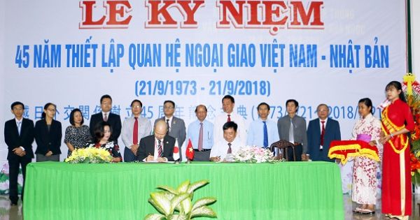 Kỷ niệm 45 năm thiết lập quan hệ ngoại giao Việt Nam-Nhật Bản