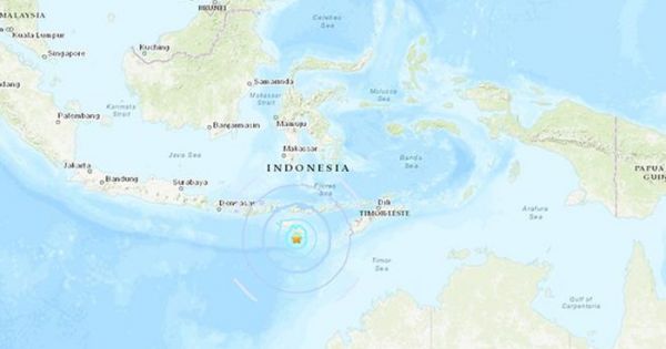 Động đất liên tiếp ở khu vực đảo Sumba của Indonesia