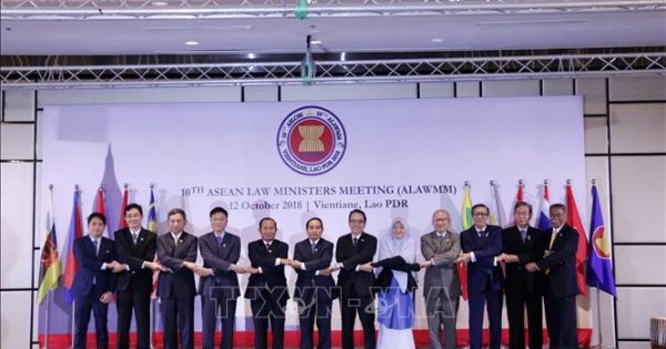 Hội nghị Bộ trưởng Tư pháp các nước ASEAN lần thứ 10