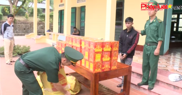 Bộ đội Biên phòng Quảng Ninh bắt đối tượng vận chuyển pháo trái phép