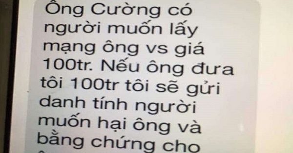 Chánh Văn phòng Đoàn ĐBQH tỉnh Quảng Trị bị nhắn tin đe dọa tống tiền