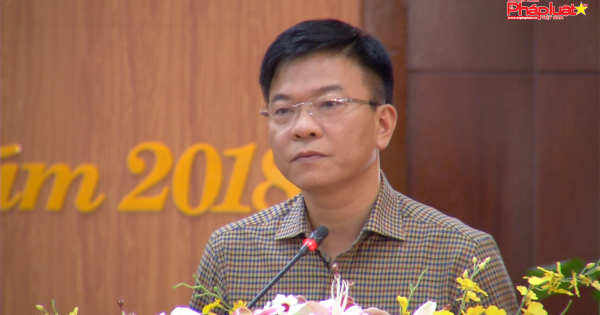 Bộ trưởng Bộ Tư Pháp Lê Thành Long tiếp xúc với cử tri huyện U Minh Thượng, Kiên Giang