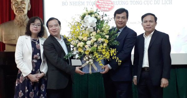 Ông Nguyễn Trùng Khánh được bổ nhiệm giữ chức Tổng cục trưởng Tổng cục Du lịch