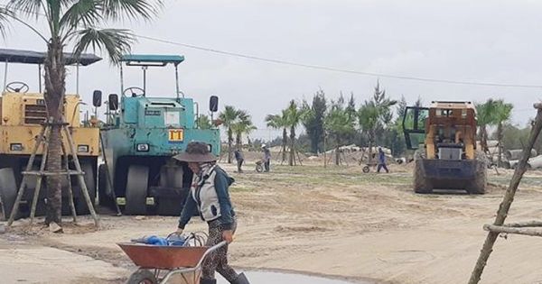 Quảng Nam: Cty DaNa Home Land xây dựng không phép 8 căn biệt thự