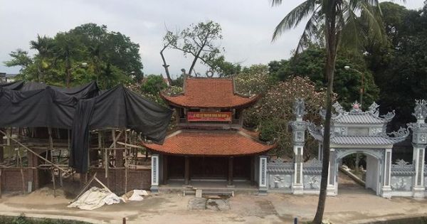 Đình chỉ công trình xây mới ở di tích quốc gia chùa Bối Khê