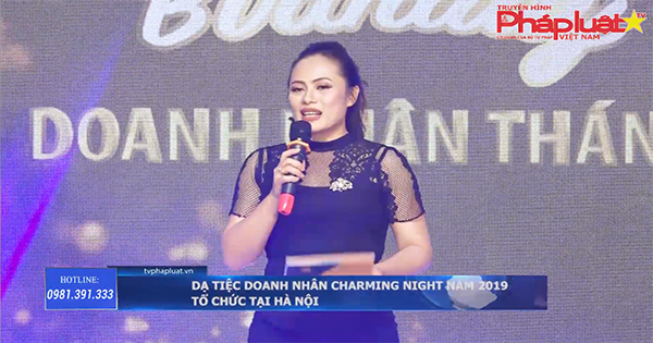 Dạ tiệc Doanh nhân CHARMING NIGHT 2019 tổ chức tại Hà Nội