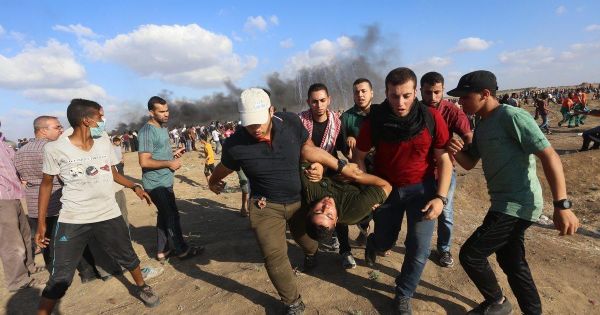 Đụng độ tại Dải Gaza, 60 người Palestine bị thương