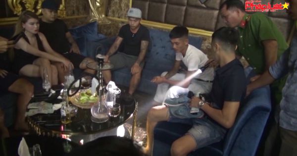 Đột kích quán bar ở Phú Quốc, phát hiện gần 20 đối tượng dương tính ma túy