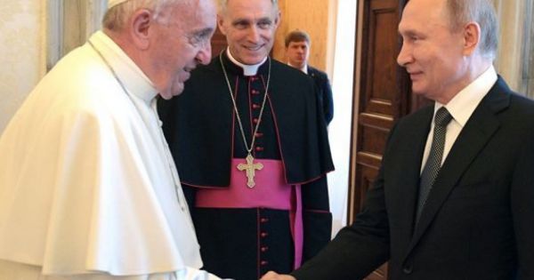 Đức Giáo hoàng gặp Tổng thống Nga Putin tại Vatican