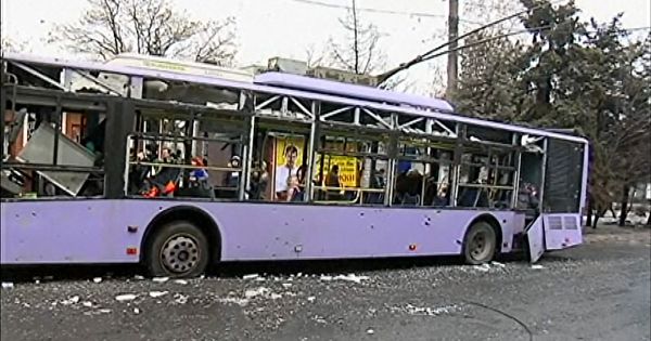 Đoàn xe của Tổng thống Ukraine gặp tai nạn