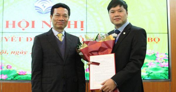 Ông Hoàng Minh Cường được bổ nhiệm làm Cục trưởng Cục Viễn thông