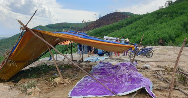 Quảng Nam: Lo sợ lò đốt rác “bức tử” môi trường, dân dựng lều ngăn cản thi công