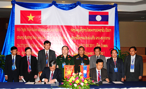 Hội nghị Viện Kiểm nhân dân các tỉnh chung đường biên giới Việt Nam - Lào