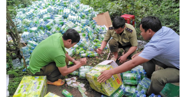 Gia Lai tiêu hủy hơn 15.000 chai/lon nước yến xâm phạm quyền kiểu dáng