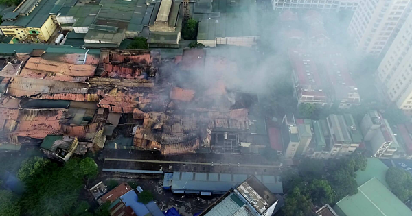 Cảnh báo nguy cơ ô nhiễm thủy ngân sau vụ cháy ở Công ty Rạng Đông