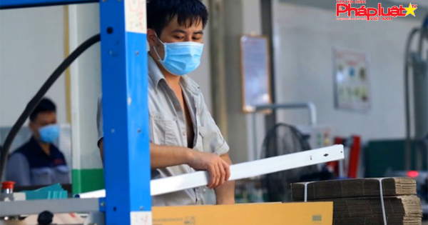 Hà Nội: Công nhân vẫn miệt mài làm việc khi nhà xưởng Rạng Đông được bộ đội tẩy độc