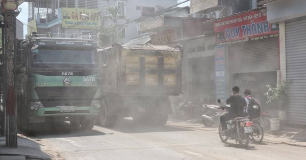 Hà Nội: Dân Tây Tựu khốn khổ vì xe quá tải rầm rập suốt ngày đêm