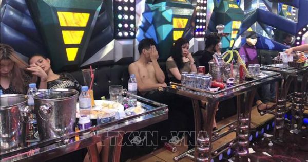 Bắt quả tang 34 thanh niên tổ chức tiệc sinh nhật bằng ma túy tại quán karaoke ở Lai Châu