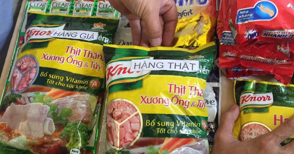 Triệt xóa lò sản xuất hạt nêm Knorr giả ở Đà Nẵng
