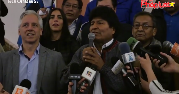 Bolivia: Tổng thống Evo Morales chính thức tái đắc cử