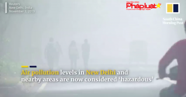 Ấn Độ: Ô nhiễm không khí tại thủ đô New Delhi chạm mức “nguy hiểm”