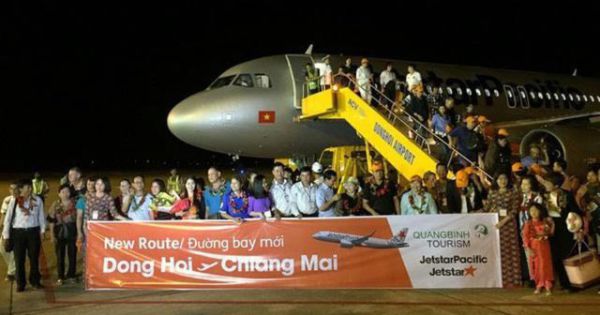 Quảng Bình: Mở lại đường bay Đồng Hới - Chiang Mai sau thời gian tạm dừng