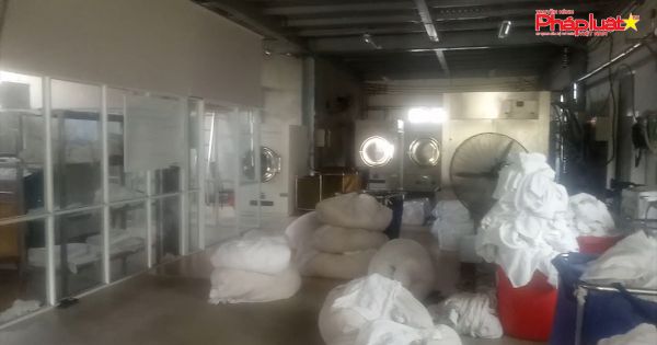 Đà Nẵng: Phát hiện cơ sở giặt ủi sử dụng hóa chất, xả thải trực tiếp ra môi trường