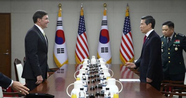 Mỹ, Hàn Quốc bất đồng về chi phí đồn trú