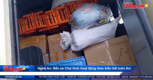 Nghệ An: Bến xe Chợ Vinh hoạt động theo kiểu bất tuân thủ
