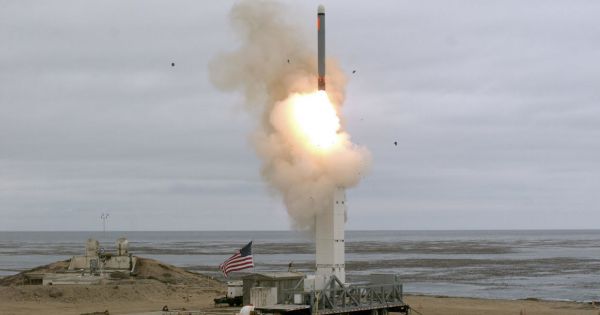 Mỹ lần thứ hai phóng thử tên lửa bị cấm trong Hiệp ước INF