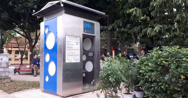 Hà Nội lắp đặt thử nghiệm nhà vệ sinh công cộng thông minh