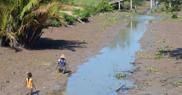 82.000 hộ dân Đồng bằng sông Cửu Long thiếu nước ngọt sinh hoạt