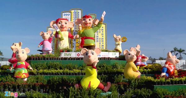 'Gia đình nhà chuột' vui hội bài chòi ở Bình Định
