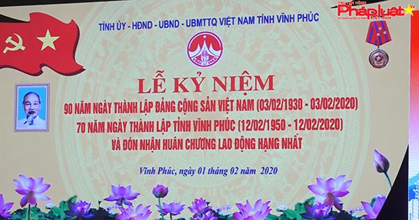 Thủ tướng Nguyễn Xuân Phúc dự kỷ niệm 70 năm Ngày thành lập tỉnh Vĩnh Phúc