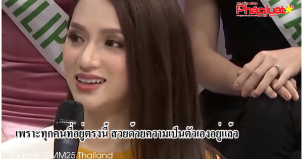 Hương Giang tái ngộ Nong Poy cùng làm giám khảo Hoa hậu Chuyển giới Quốc tế 2020