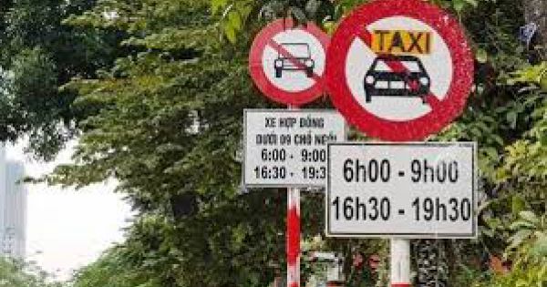 Kiến nghị bỏ biển cấm taxi trên 11 tuyến phố ở thủ đô Hà Nội