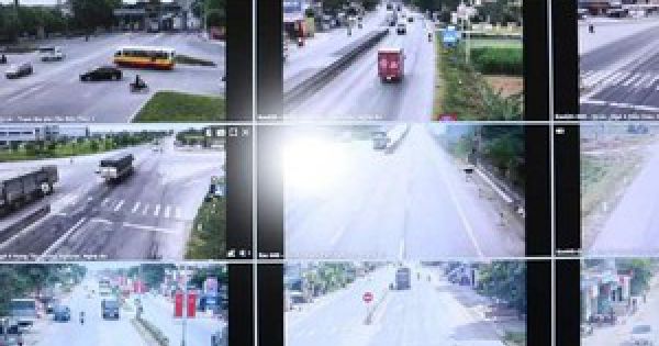 Quảng Ninh đưa 35 camera giám sát vào vận hành trên quốc lộ 18
