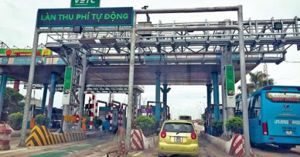 Cao tốc Hà Nội - Hải Phòng thu phí tự động không dừng từ ngày 11-8