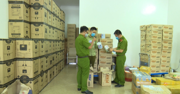 Phát hiện và thu giữ hàng nghìn hộp sữa Hàn Quốc nghi nhập lậu có giá trị hàng tỷ đồng
